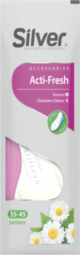 Silver Active Fresh изрязваща се стелка за обувки 35–45