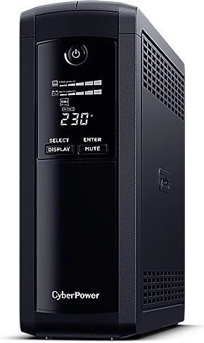 Резервно захранване UPS CyberPower 1200VA с LCD дисплей