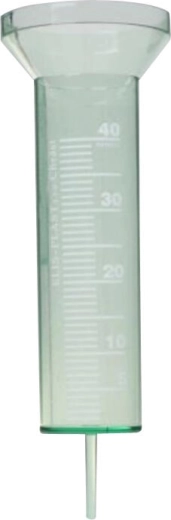 Garden plastic rain gauge 18 cm