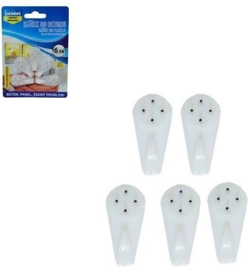 Pin hook for concrete, 5 pcs