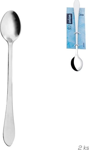 Punto stainless steel cocktail spoon, 2 pcs