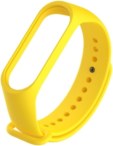 Silicone Strap for Xiaomi Mi Band 3 / Xiaomi Mi Band 4 - Yellow