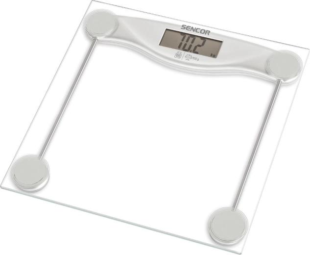 Sencor Personal Digital Scale with Tempered Glass