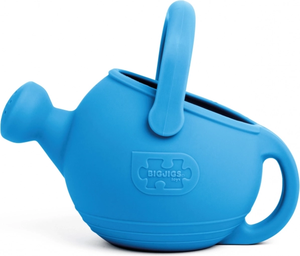 Силиконова детска лейка Ocean, синя – BIGJIGS Toys