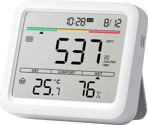 Термометър и влагомер за измерване на CO2 SwitchBot Meter Pro