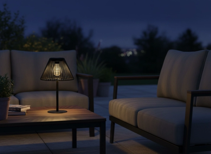 Atmosphere on the terrace and balcony