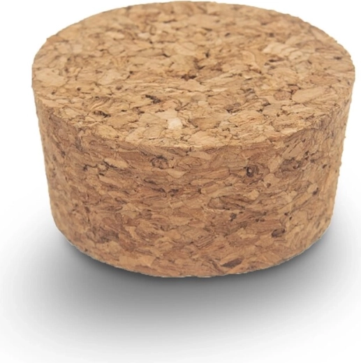 Conical natural cork stopper 4.8/4.4 × 2.4 cm (2 pcs)