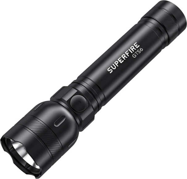 SUPERFIRE GTS6 Flashlight 360 lm with USB‑C and 150 m range