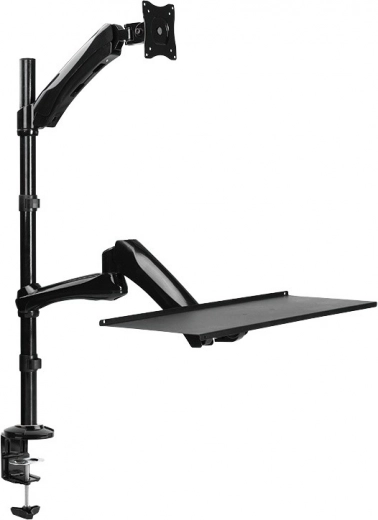 Ergonomic Monitor and Keyboard Mount 13–27"