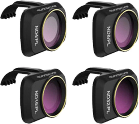 Set of 4 ND-PL 4/8/16/32 filters Sunnylife for DJI Mini 2 SE / Mini 2 (MM-FI9255)