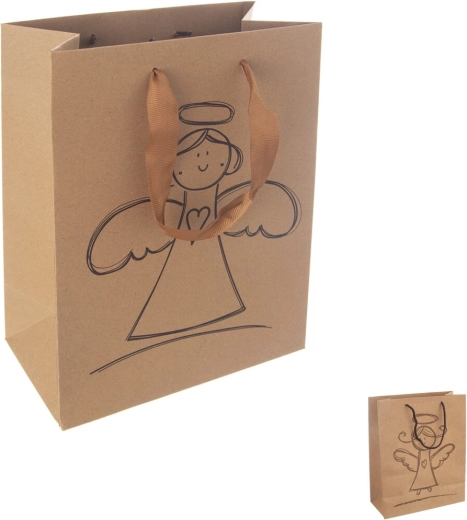 Paper gift bag Angel 18 × 10 × 23 cm (mix)