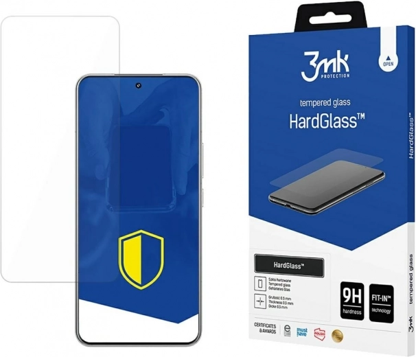 HardGlass Tempered Glass for Xiaomi 15, 9H hardness