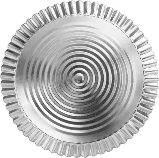 Even baking thanks to tinned sheet metal