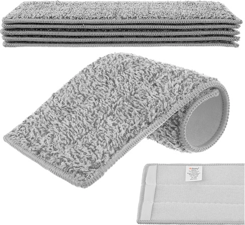 Replacement pads for Ruhhy flat mop 33 × 12 cm (5 pcs)
