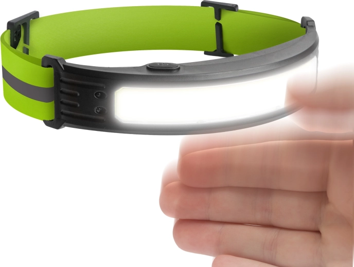 Rechargeable COB LED Headlamp with Gesture Control
