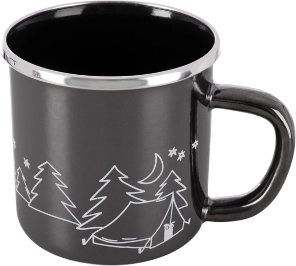 Емайлирана къмпинг чаша METALIC Lem Camp 0,41 l