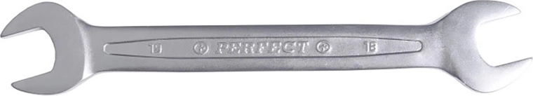 Stalco double-ended wrench 10–11 mm, polished