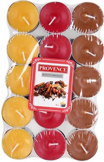 Чаени свещи PROVENCE сладки подправки 30 бр.