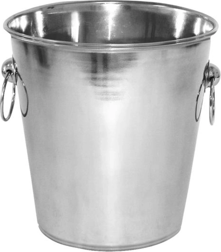 Stainless steel wine cooler bucket 4 l