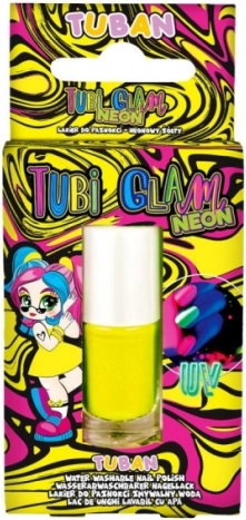 Tuban Tubi Glam детски лак за нокти неоново жълт