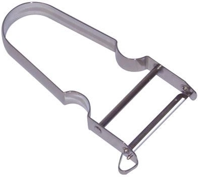 Y-type kitchen peeler made of stainless steel, 4.5 cm blade