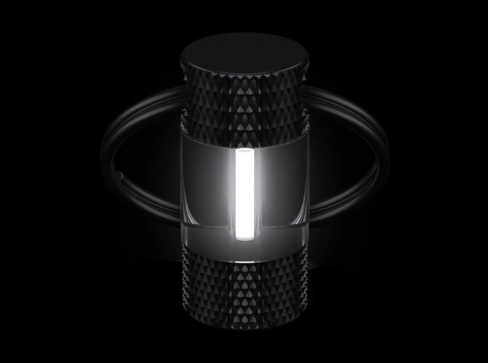 Böker Plus Mini Glow White battery-free keychain light (white)