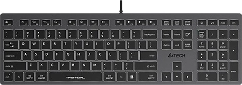Клавиатура FStyler FX60H с бяла подсветка