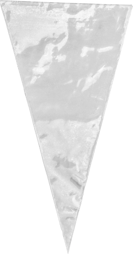 Set of Disposable Piping Bags 35 × 18 cm, White (10 pcs)