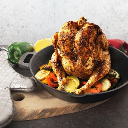 Cook sides at the same time