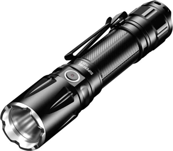 Superfire TL01-X UV Flashlight 1800 lm with USB‑C and IP67 rating