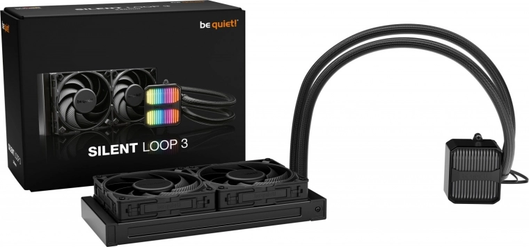 Водно охлаждане be quiet! Silent Loop 3 240mm AIO