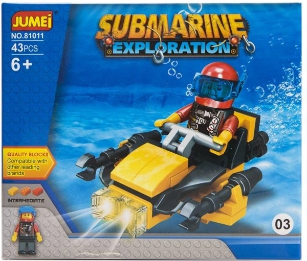 Конструктор Jumei Подводна експедиция 43 части (Submarine Exploration)