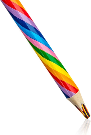 Four colors in one pencil