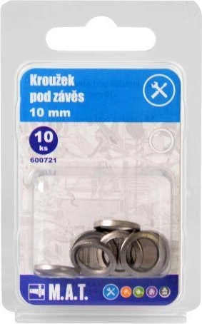 Spacer rings for hinges 10 mm (10 pcs)