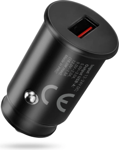 everActive CC-15Q Car Charger with Fast Charging QC 3.0, 18 W, 1x USB-A
