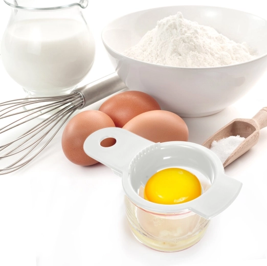 Quick separation of yolk from white