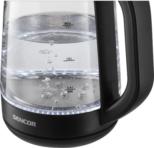 Durable glass and clearly visible water level