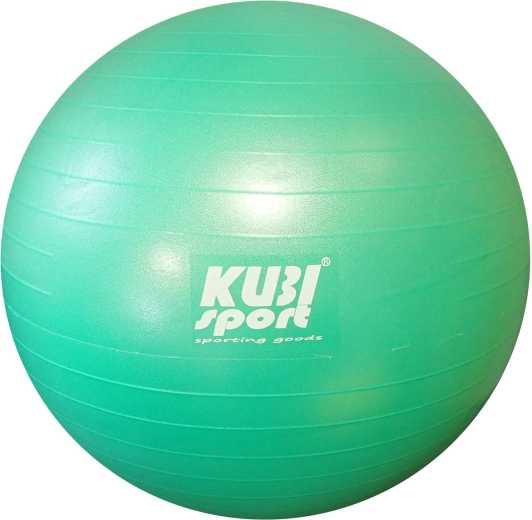 Kubisport гимнастическа топка зелена 75 см до 150 кг