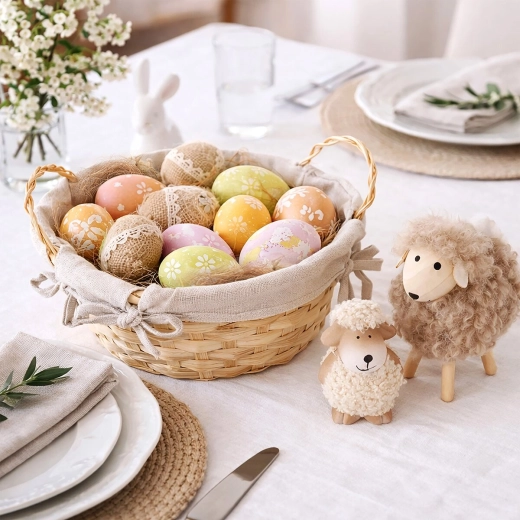 Ideal filler for baskets, boxes, and seasonal decorations