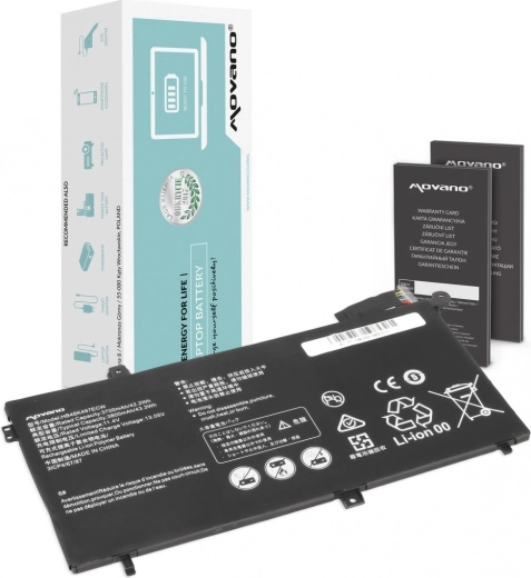 Movano Battery for Huawei MateBook D, 3700 mAh
