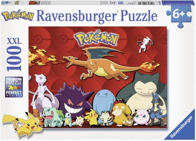 Пъзел Ravensburger Pokémon XXL 100 части