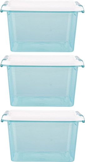 Arcticline set of 3 square food containers, 1.15 L