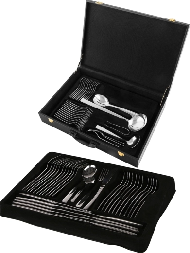 Sturdy case for safe storage and as a gift