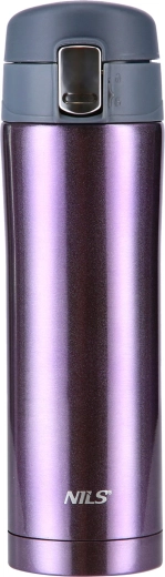 NILS Camp Thermos 430 ml purple