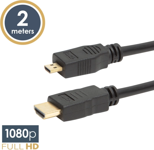 Micro HDMI cable 2 m