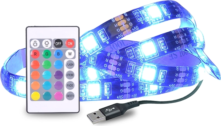 RGB backlighting with remote control