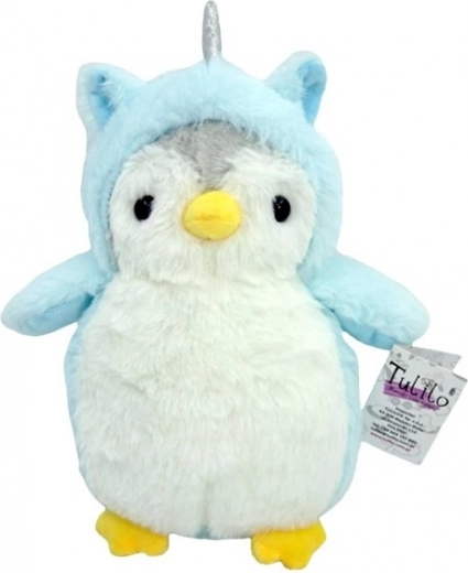 Plush Penguin Romek blue 20 cm