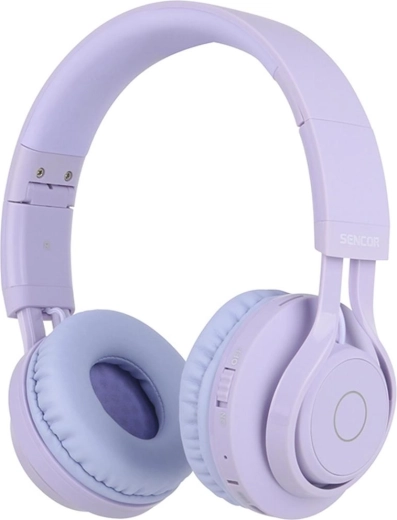 Children's wireless headphones Sencor SEP Frieza purple