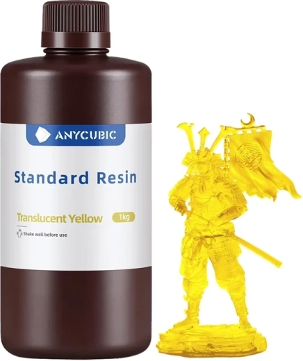 Anycubic Standard Resin прозрачна жълта