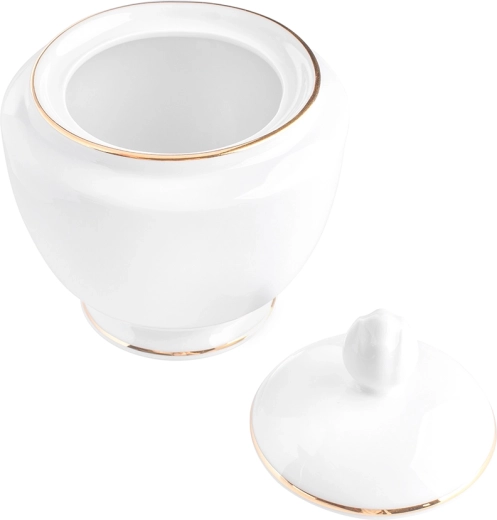 Practical lid for clean and hygienic serving